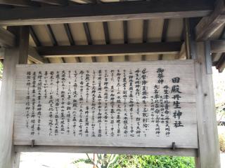 田殿丹生神社の参拝記録(じゃすてぃさん)