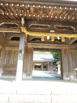 名和神社の参拝記録(オデアブさん)