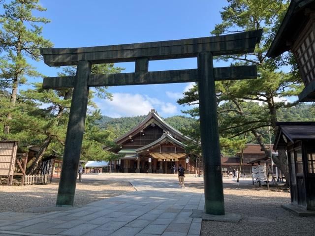 出雲大社(出雲国一宮）の参拝記録5