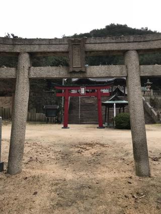 素盞嗚神（飽浦稲荷宮）の参拝記録(朱雀さん)