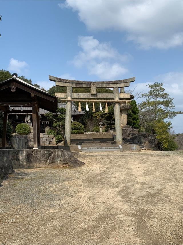 岡山県笠岡市茂平728 八幡神社の写真1