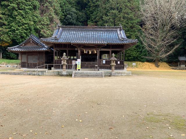 岡山県真庭市勝山775 高田神社の写真1