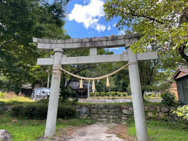 美甘神社の参拝記録1