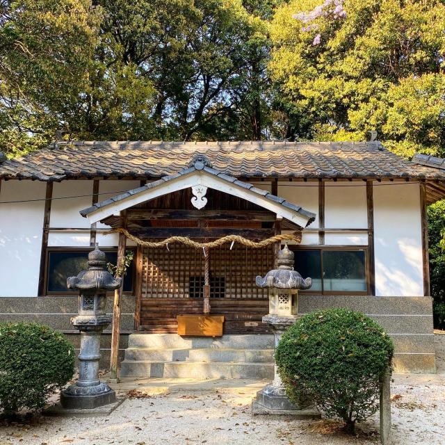 岡山県美作市上山1483 上山神社の写真1