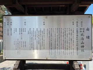 比治山神社の参拝記録(ごまさん)