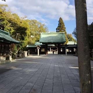遠石八幡宮の参拝記録(くるみかなさん)