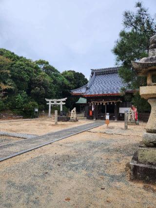 安岡八幡宮の参拝記録(モモチさん)