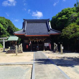 安岡八幡宮の参拝記録(くるみかなさん)
