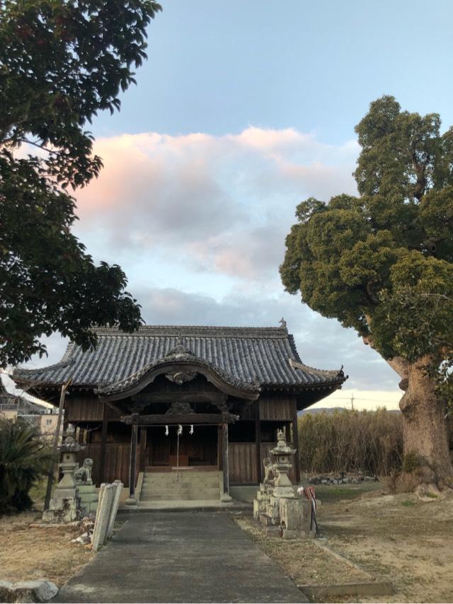 徳島県阿波市土成町秋月字中王子132 大地神社の写真1
