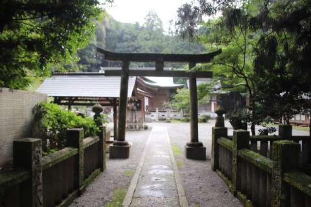 大水上神社の参拝記録1
