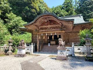 大水上神社の参拝記録(飛成さん)