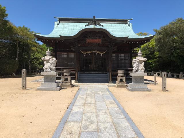 愛媛県今治市伯方町北浦清鼻甲２４６３ 喜多浦八幡大神神社の写真1