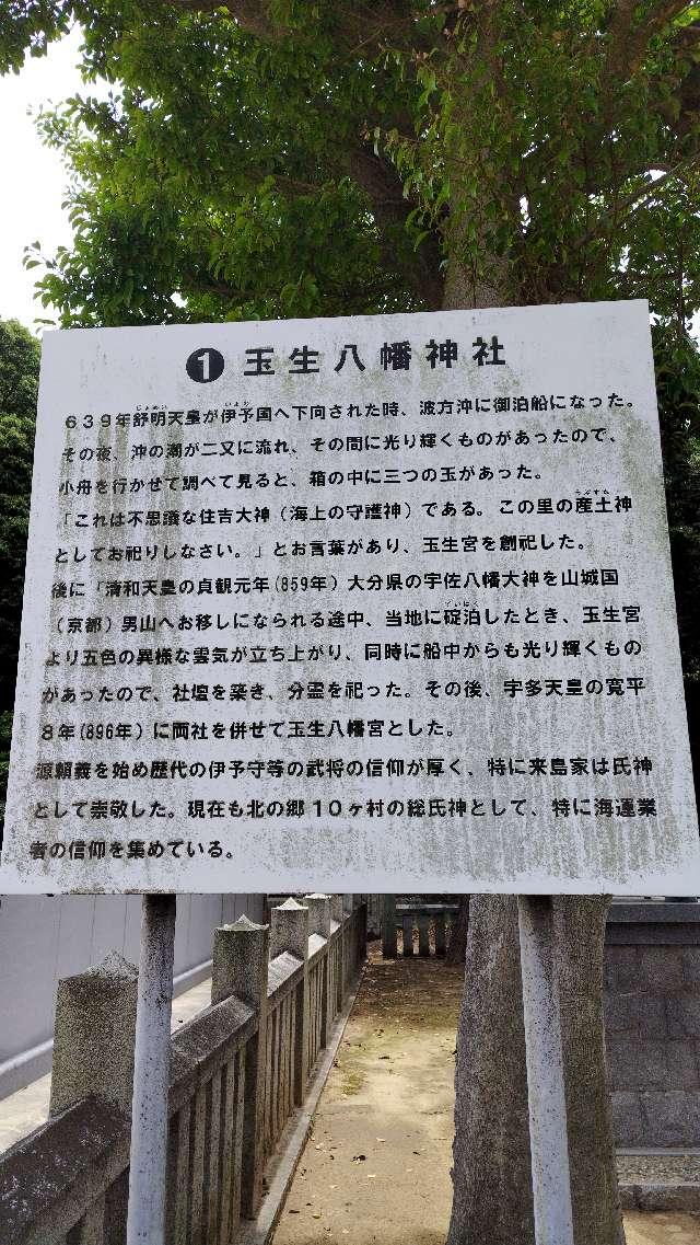 愛媛県今治市波方町大字波方字宮ノ下甲1616番地 玉生八幡神社の写真4