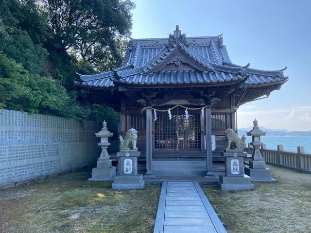 愛媛県今治市大西町九王札ノ元甲８５３番地 龍神社の写真1