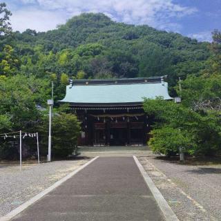 愛媛縣護國神社の参拝記録(くるみかなさん)