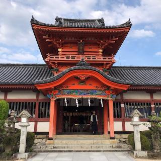伊佐爾波神社の参拝記録(ワヲンさん)