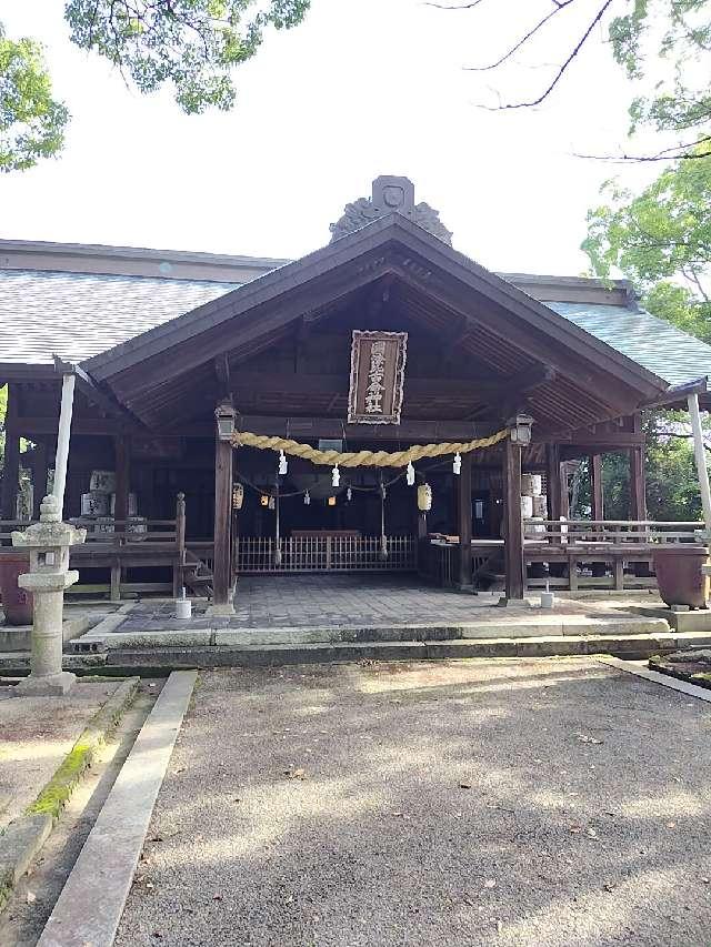 国津比古命神社の参拝記録2