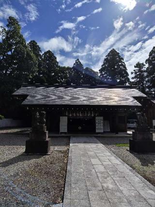 大洲神社の参拝記録(ラルゴ観光企画、観光バス事業部さん)