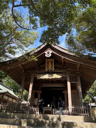 志賀海神社の参拝記録(ほちさん)