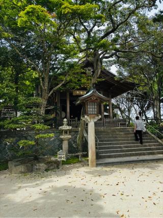 志賀海神社の参拝記録(みっくぷさん)