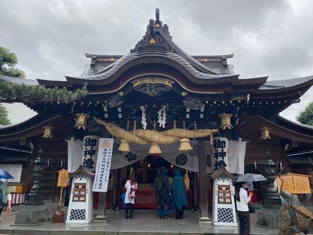 博多櫛田神社の参拝記録(明介さん)