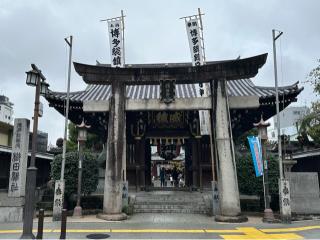 博多櫛田神社の参拝記録(笹だんごさん)