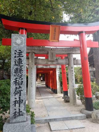 注連懸稲荷神社（櫛田神社境内社）の参拝記録(ゆみねえさん)