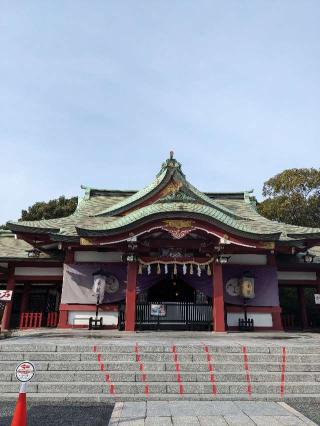 篠崎八幡神社の参拝記録(こまいぬおさん)