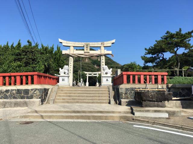 福岡県宗像市鐘崎224 織幡神社の写真2