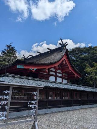 宗像大社（辺津宮）の参拝記録(こまいぬおさん)