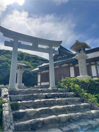 宗像大社沖津宮遥拝所（大島）の参拝記録(こうじさん)
