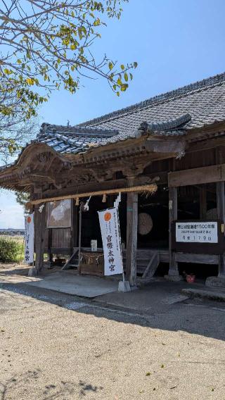 豊日別宮の参拝記録(こまいぬおさん)