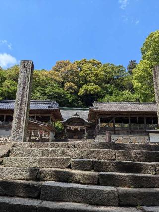 香春神社の参拝記録(こまいぬおさん)