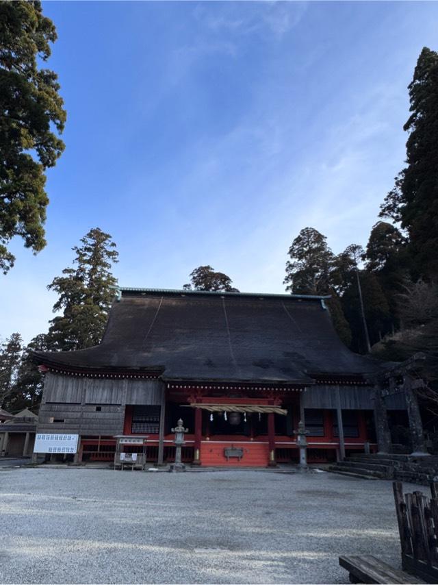 英彦山神宮(奉幣殿)の参拝記録5