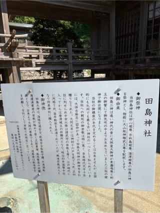 田島神社の参拝記録(ほちさん)