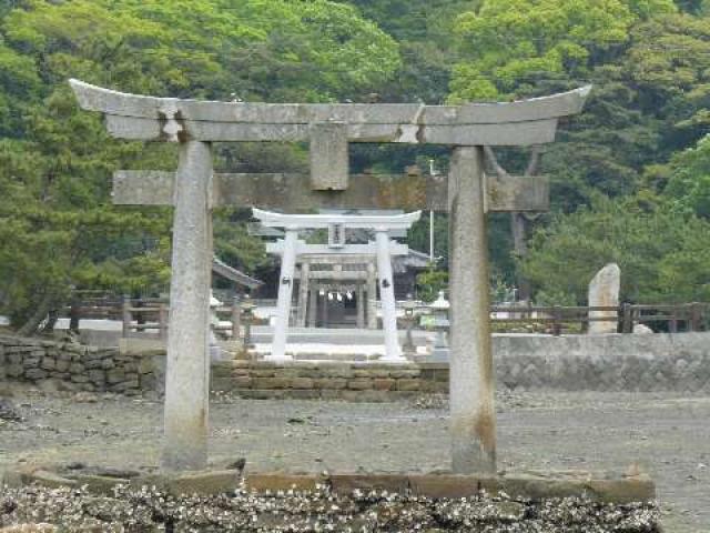 長崎県対馬市豊玉町仁位字和宮55番地 和多都美神社の写真3