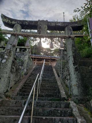 國津意加美神社の参拝記録(風祭すぅさん)