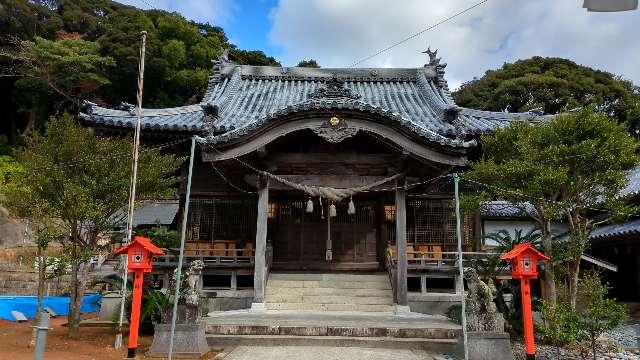 長崎県南松浦郡新上五島町青方郷字汐道越1394番地 青方神社の写真1