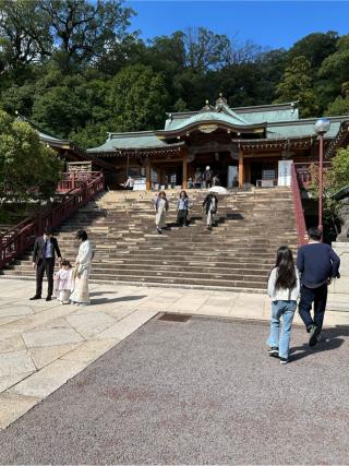 諏訪神社の参拝記録(ながれさん)