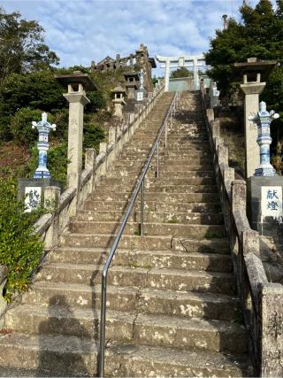 陶山神社の参拝記録(りんさん)