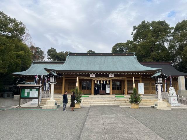 熊本県護国神社の参拝記録(かつてつさん)