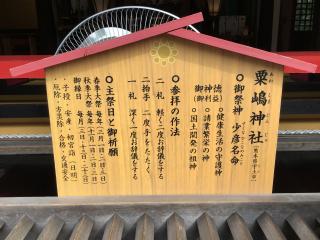 粟嶋神社の参拝記録(TOSHIさん)