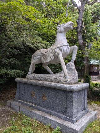 火男火売神社(下宮)の参拝記録(こまいぬおさん)