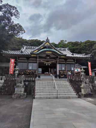 八幡竈門神社の参拝記録(ラルゴ観光企画、観光バス事業部さん)