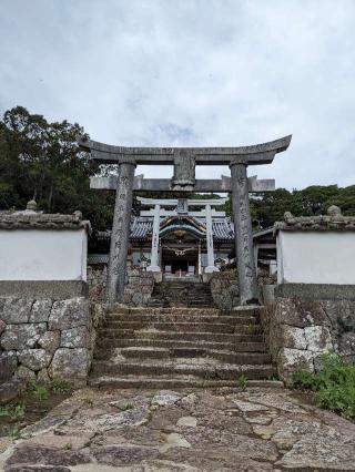 八幡竈門神社の参拝記録(こまいぬおさん)