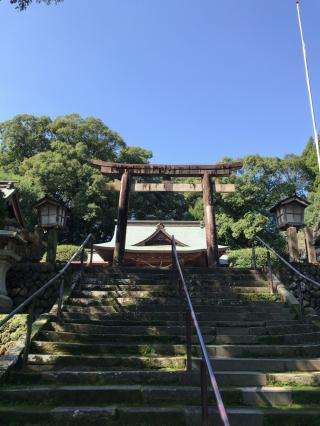 都萬神社の参拝記録(スナフキンさん)