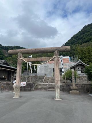 鶴嶺神社の参拝記録(りんさん)