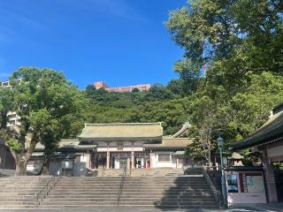 照國神社の参拝記録(りんさん)