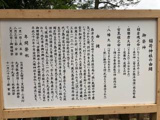 稲荷神社の参拝記録(まるみさん)