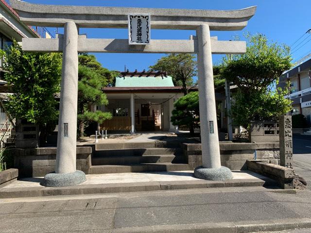 恵比須神社の参拝記録(ぺぺさん)